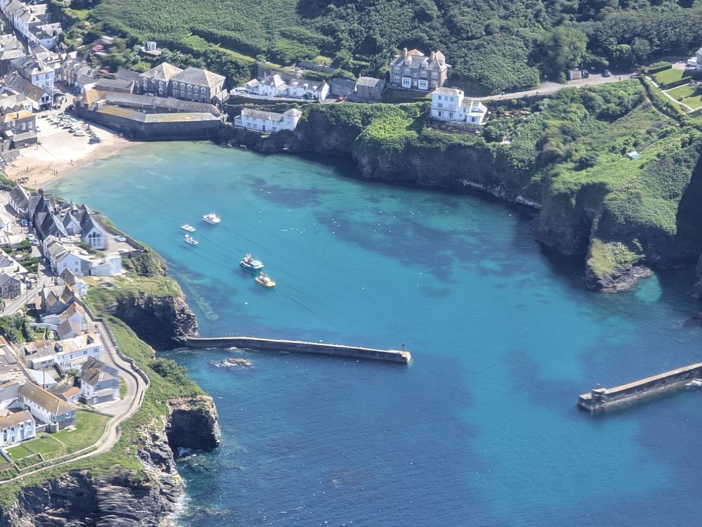 A club fly-out along the South West coast