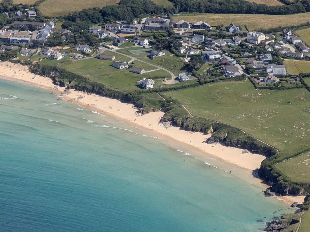 A club fly-out along the South West coast